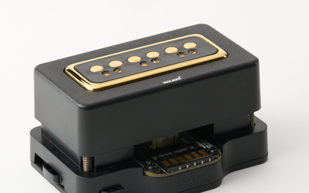 DYNASONIC. NECK. BLACK-GOLD